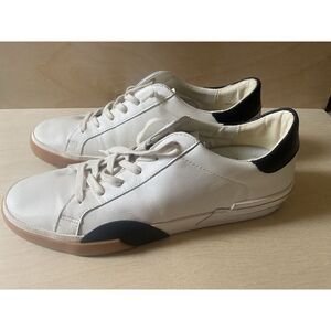 Dolce Vita Cream and Black Athletic Sneakers